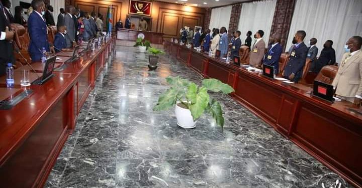 Félix Tshisekedi et les étudiants des universités de la RDC