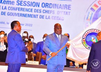 Diplomatie: Félix Tshisekedi 15e president de la CEEAC