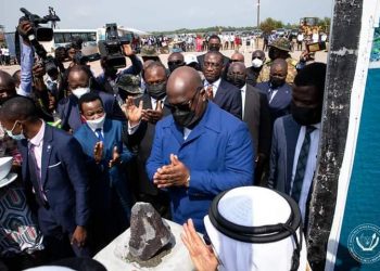 Le président de la République Félix Tshisekedi a donné le go des travaux pour la matérialisation du projet d'érection de ce port en posant la première pierre.