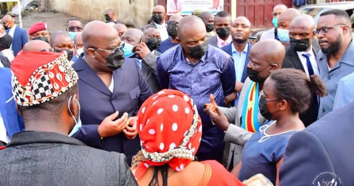Drame de Matadi-Kibala : Félix Tshisekedi s'est rendu sur le lieu du drame