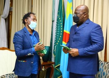 RDC : Lokua Kanza reçu à la cité de l'Union Africaine.