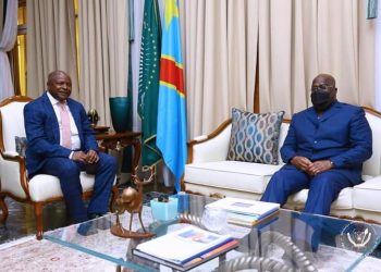 Le président de la République Félix Tshisekedi a reçu en audience ce mercredi 2 février 2022 le directeur général de l'institut international d'agriculture tropical (IITA)