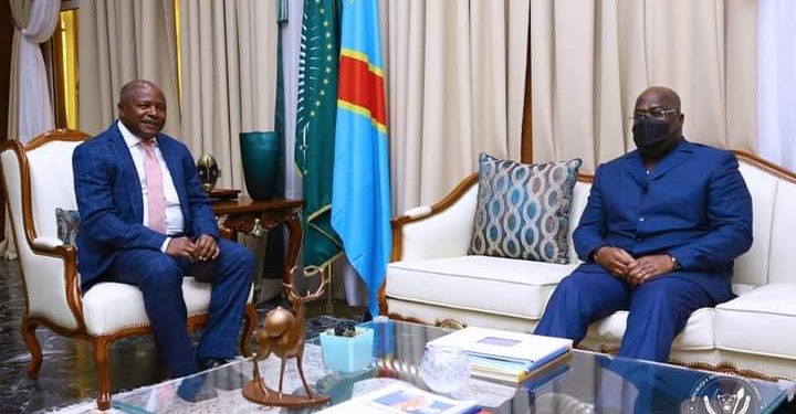 Le président de la République Félix Tshisekedi a reçu en audience ce mercredi 2 février 2022 le directeur général de l'institut international d'agriculture tropical (IITA)