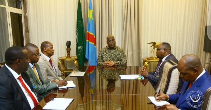SADC : Félix Tshisekedi reçoit une délégation de la communauté