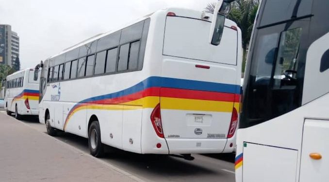Grand Équateur : les bus Transco en circulation dans la province