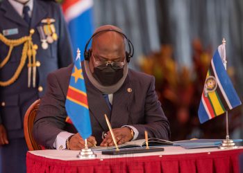 La République du Kenya a accueilli un mini-sommet sur la sécurité en République démocratique du Congo (RDC) ce Jeudi 21 avril 2022 à Nairobi. Ont pris part à cette réunion de haut niveau, les Présidents Uhuru Kenyatta, Yoweri Kaguta Museveni, Evariste Ndaishimiye, Felix Tshisekedi et le Ministre rwandais des affaires étrangères représentant son président Paul Kagame.