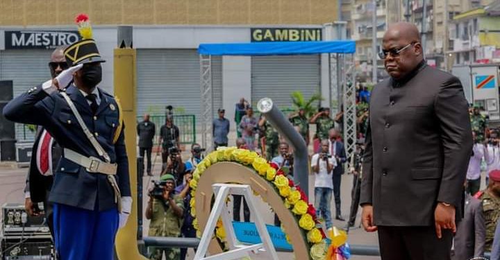 Ce 17 mai 2022, La République démocratique du Congo n'est pas passée à côté de la règle, le soldat congolais était à l'honneur. Placée sous le thème : " Armée-nation", l'armée au service du peuple; la journée dédiée aux soldats congolais à été célébrée au Mémorial du soldat Congolais au rond-point Forescom à Kinshasa.