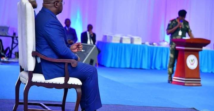 Lancé par le Chef de l'Etat le jeudi 12 mai 2022, le séminaire sur l'éthique et déontologie militaire organisé à l'initiative du Ministre de la défense nationale Gilbert Kabanda a été clôturée par le président Félix Tshisekedi.
