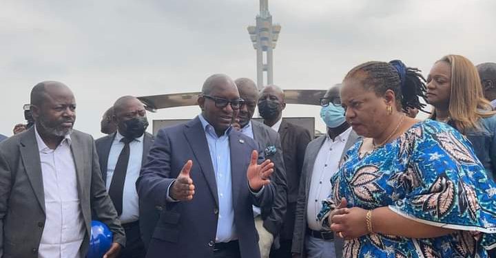 Ce jeudi 19 mai 2022, le Premier ministre, Jean-Michel Sama Lukonde a procédé à une visite d'inspection à l'Échangeur de Limete, où se déroule les travaux de construction du Grand Mémorial P.E.Lumumba.
