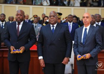Le président de la République Félix Tshisekedi a assisté à la cérémonie d'admission dans l'ordre national des héros nationaux Kabila-Lumumba ce 29 juin de Joseph Okito et Maurice Mpolo, les deux camarades tués le même jour avec Patrice Émery Lumumba à Shilantembo dans la province du Haut Katanga le 17 janvier 1961.