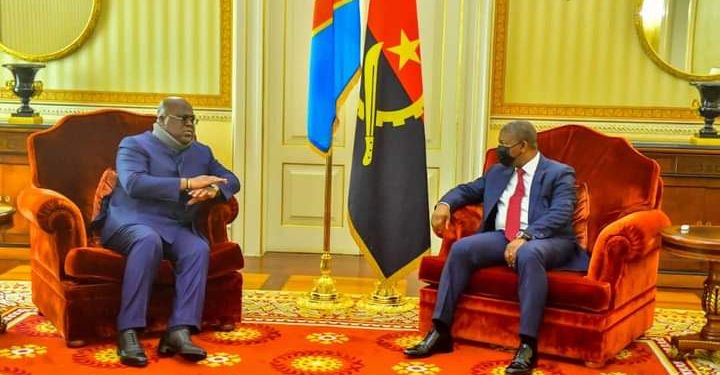 Le président de la République Félix Tshisekedi a foulé ce mardi 31 Mai la terre angolaise pour une visite officielle, où il a été reçu par son homologue Joao Lourenço au palais présidentiel à Luanda dans la capitale République de l'Angola.