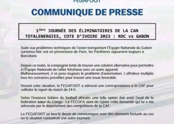ELIM. CAN COTE D'IVOIRE 2023 : Le Gabon en passe d'un forfait
