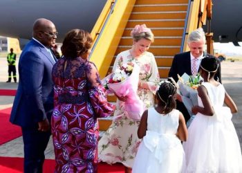 RDC : Le 7e roi de la dynastie des Belges et son épouse à Kinshasa