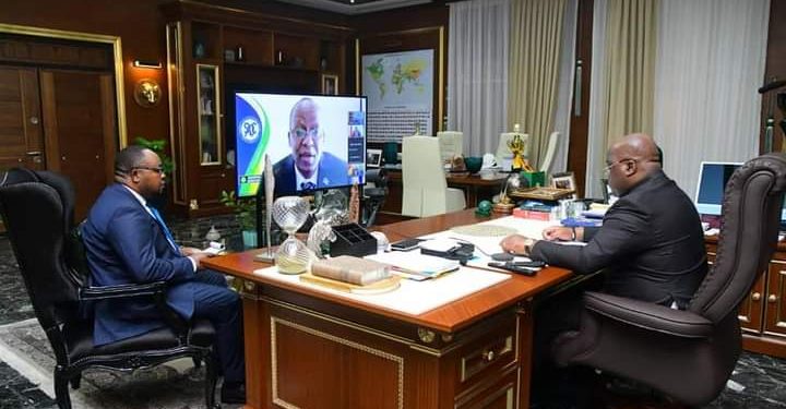 Sommet extraordinaire de la troïka/SADC : Félix Tshisekedi a pris part.