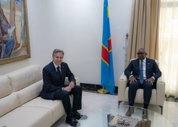 Dans le cadre de la poursuite de son séjour de travail en République démocratique du Congo, le Secrétaire d'Etat américain Antony Blinken et sa délégation ont été reçus ce mercredi 10 août par le Premier ministre congolais Sama-Lukonde dans son bureau à la Primature. 