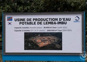 Selon les informations de la présidence de la République, cette usine de captage et de pompage d’eau de Lemba Imbu, dans la commune de Mont Ngafula sera inaugurée ce mardi 23 août 2022 par le chef de l'Etat Félix Tshisekedi.