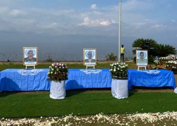 C'est ce lundi 01 août que 4 casques bleus qui ont trouvé la mort lors des manifestations pour exiger le départ de la Monusco de la RDC du 25, 26 et 27 juillet au Nord-Kivu ont été portés en terre. 