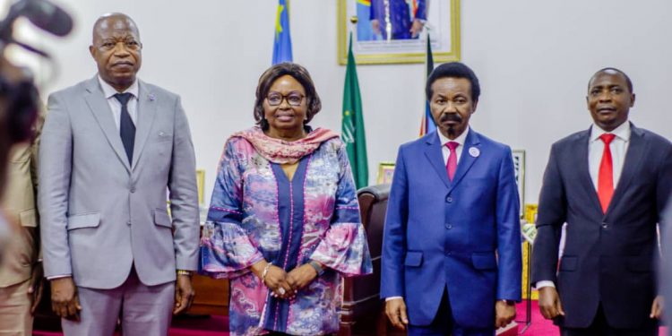 Ballet diplomatique au Palais du peuple : 3 ambassadeurs congolais chez Christophe Mboso