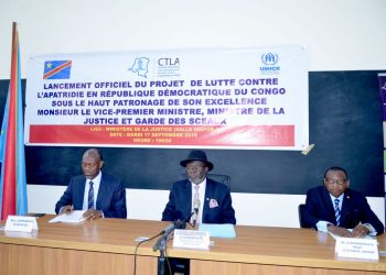 La République démocratique du Congo (RDC) veut se doter d'un cadre légal pour prévenir et protéger les apatrides. Ainsi, il s'est ouvert ce mercredi 31 août 2022 à Pullman l'hôtel de Kinshasa,