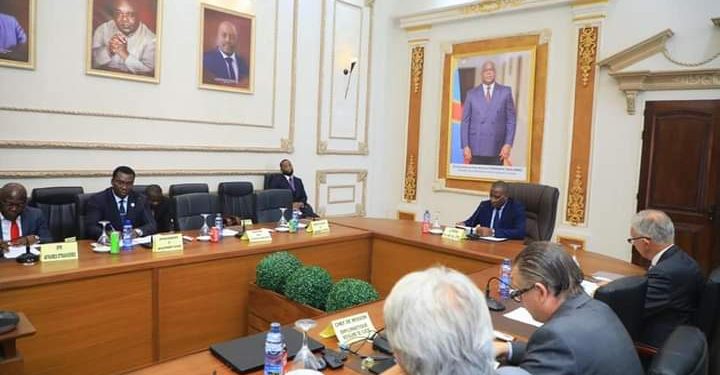 Réchauffement climatique : Guylain Nyembo a reçu les ambassadeurs occidentaux du GIBEC