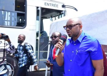 Transports : 20 bus Transco envoyés aux Grand Kasaï et au Sud Ubangi