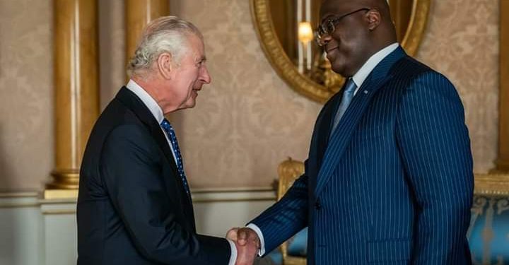 RDC – UK : Félix Tshisekedi a eu un entretien avec le Roi Charles III