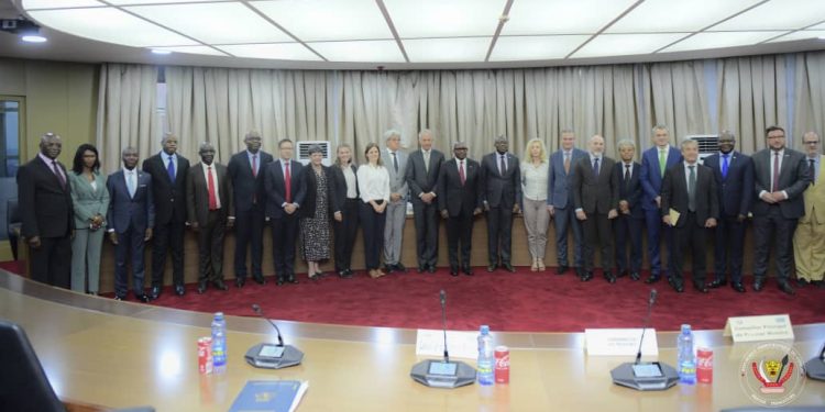Climat des affaires : Sama Lukonde a pris langue avec un groupe d&rsquo;ambassadeurs accrédités en RDC