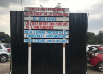 Kinshasa : Une nouvelle stèle en mémoire des Martyrs de l&rsquo;indépendance