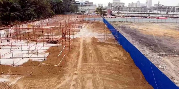 Construction du marché central : les travaux à l’étape de la fondation !