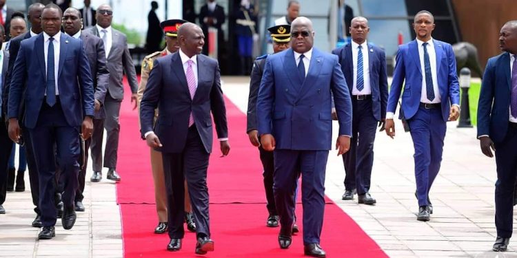 W. Ruto en RDC : Félix Tshisekedi peut compter sur un allié de taille pour en finir avec l&rsquo;insécurité dans l&rsquo;Est de la RDC.