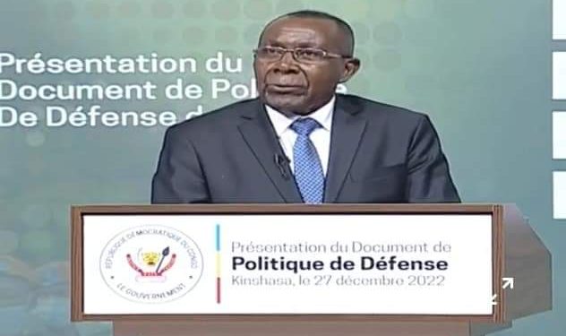 RDC : Présentation de la politique de défense nationale