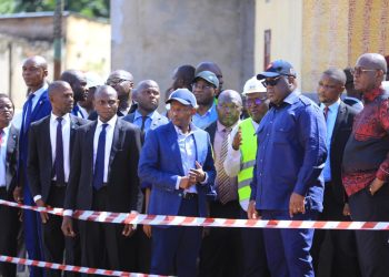 Drame de Kinshasa : Félix Tshisekedi a visité les travaux de la route nationale n°1