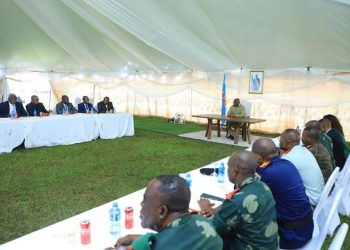 A Mbuji-Mayi : Félix Tshisekedi a présidé le conseil de sécurité de l&rsquo;espace Grand Kasaï