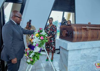 62 ans après son assassinat : P.E Lumumba commémoré pour la 1ere fois dans son mausolée