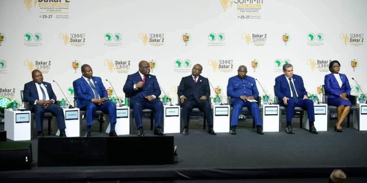 Sommet de Dakar sur l&rsquo;agriculture : Félix Tshisekedi réaffirme sa volonté de diversifier l&rsquo;économie de la RDC