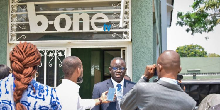 IXès Jeux de la Francophonie : Le Directeur National s&rsquo;assure de l&rsquo;accompagnement de b.one télévision