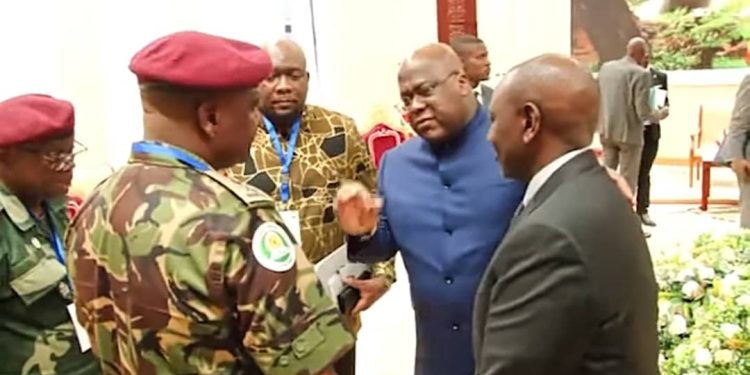 L&rsquo;interpellation de Félix Tshisekedi au commandant de la force régionale de l&rsquo;EAC : « Ne faites pas favoriser le M23 »