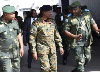 RDC : Le chef de l&rsquo;Armée Ougandaise en visite à Kinshasa