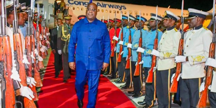 Sommet de la Troïka SADC : Félix Tshisekedi déjà à Windhoek