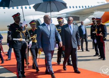 Coopération : Félix Tshisekedi en visite d&rsquo;Etat à Gaborone