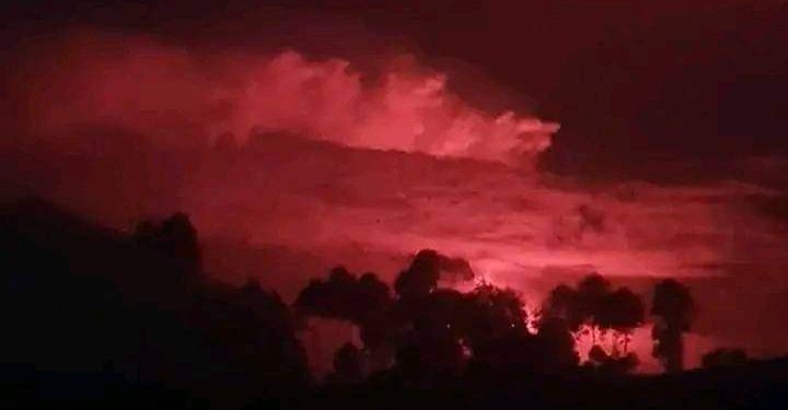 Nord-Kivu : le volcan Nyamulagira est entré en éruption