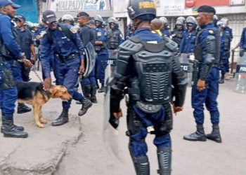 Marche de l&rsquo;opposition : Forte présence policière dans les points chauds de Kinshasa