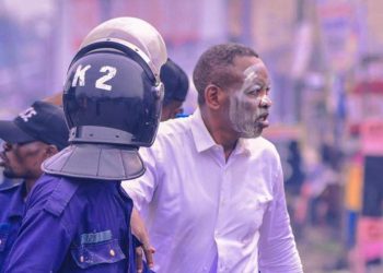 Kinshasa : le député provincial Mike Mukebayi à Makala