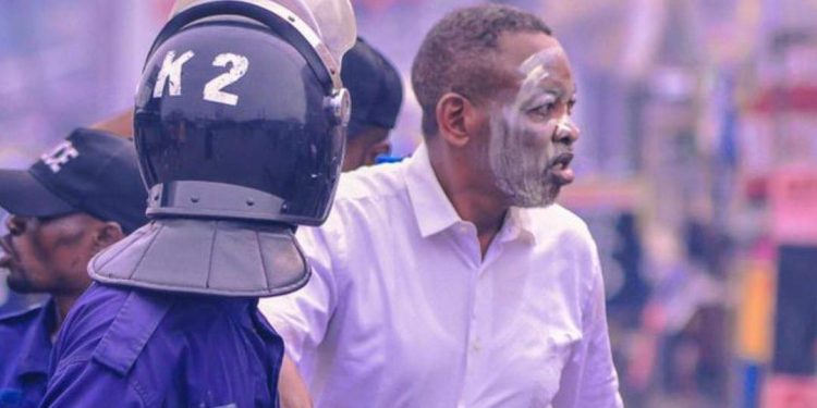 Kinshasa : le député provincial Mike Mukebayi à Makala