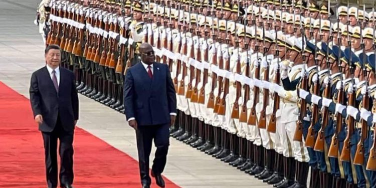 Félix Tshisekedi en Chine pour l’Histoire