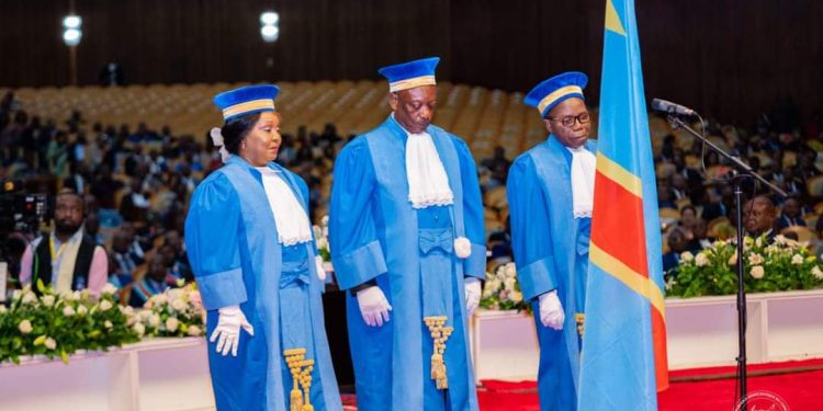 Cour Constitutionnelle : Félix Tshisekedi prend acte de serments des magistrats du parquet près la Haute Cour