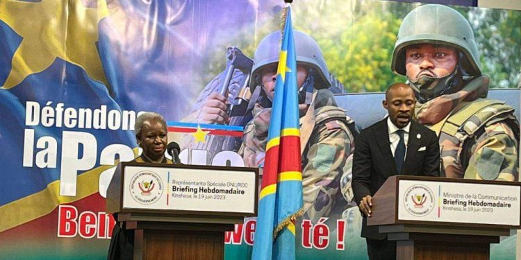 Refus de se représenter aux élections par Fayulu : Pour Patrick Muyaya, les congolais veulent aller voter