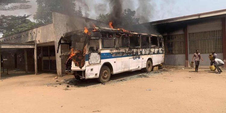 Manifestation des étudiants à l&rsquo;UPN : 24 personnes interpellées