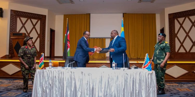 Coopération militaire : un accord sur la formation des FARDC par le Kenya signé à Goma