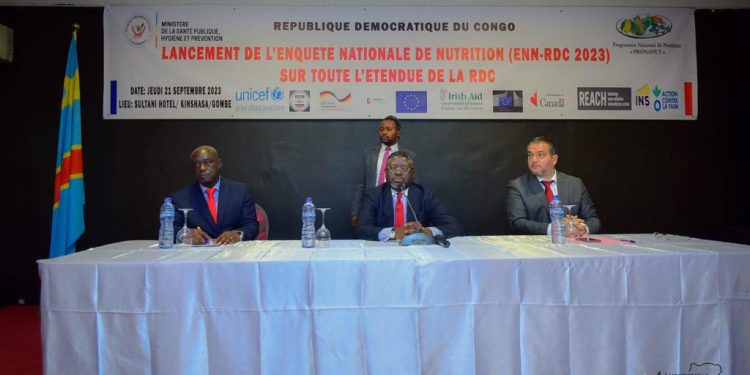 Malnutrition en RDC : Lancement de la première enquête nationale de nutrition.